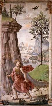 砂漠の洗礼者聖ヨハネ ルネッサンス フィレンツェ ドメニコ ギルランダイオ Oil Paintings
